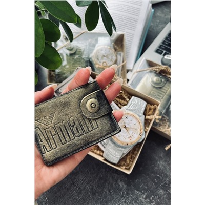 89601 набор мыла "Часы - Кошелек"