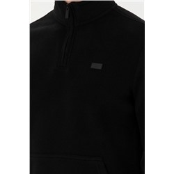 Erkek Siyah Sweatshirt