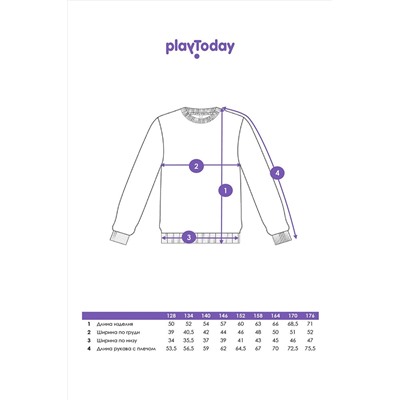 Свитшот PLAYTODAY, 1184910