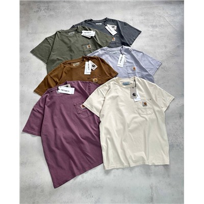 Футболка с эффектом потертостей Кархат*т