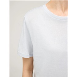 Голубая базовая футболка HASS