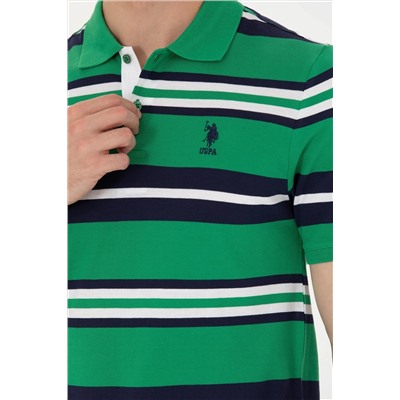 Erkek Yeşil Polo Yaka Tişört