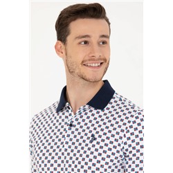 Erkek Beyaz Polo Yaka Tişört