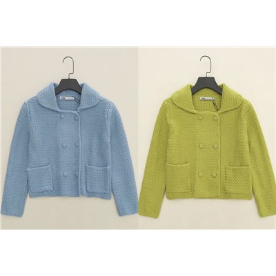 Женские вязаный жакет (2 цвета) ЗАР*А