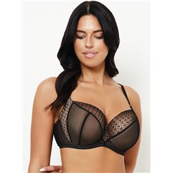 MIRANDA BLACK Semi soft Бюст SUBTILLE