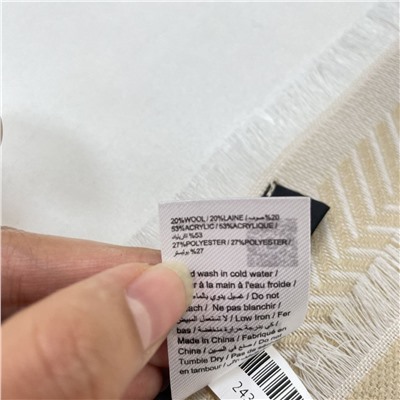 Теплый шерстяной женский шарф/палантин Pierr*o Cardi*n , экспорт