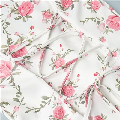 Милое женское платье в цветочный принт ,фабрика