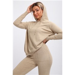 Костюм вязаный теплый с брюками и кофтой #6