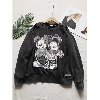 Женский уютный трикотажный костюм Disne*y, экспорт