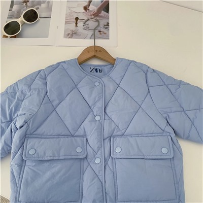 Демисезонная стеганая куртка для девочек ЗАР*А