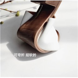 Сабо из натуральной кожи