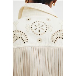 Chaqueta vaquera biker