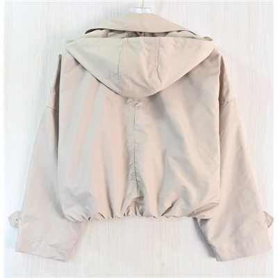 Женская укороченная ветровка