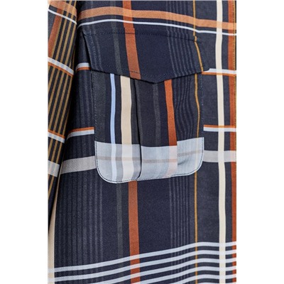 ZW COLLECTION CHECK SHIRT WITH POCKETS