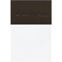 Monedero Badge Marrón