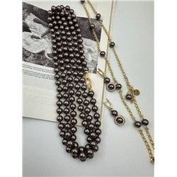 Нить 140 см -жемчуг 10 мм