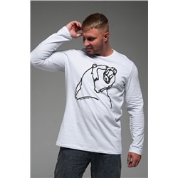 8534 Футболка с длинным рукавом мужская