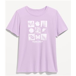 EveryWear Crew-Neck Logo-Graphic T-Shirt