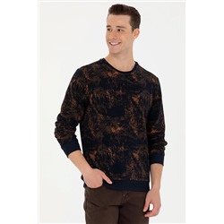 Erkek Lacivert Sweatshirt