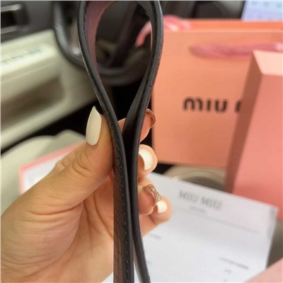 Ремень из натуральной кожи МИУ МИ*У