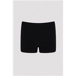Penti Erkek Dikişsiz Siyah Boxer