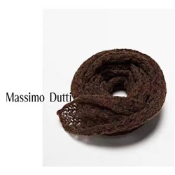 Мягкий шерстянной шарф-галстук МАССИМО ДУТТ*И