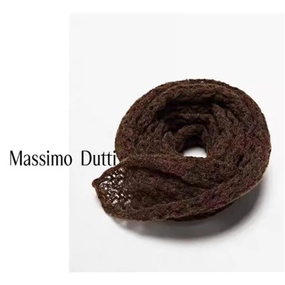 Мягкий шерстянной шарф-галстук МАССИМО ДУТТ*И