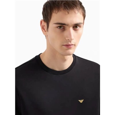 Мужская толстовка с круглым вырезом ЭМПОРИО АРМАН*И