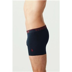U.S. Polo Assn. U.S. Polo Assn. Erkek 3'lü Pamuklu Kutulu Boxer - Çoklu Renk - ILC2.80S09K7C