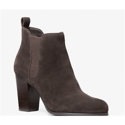 Michael Kors Outlet Evaline Suede Boot