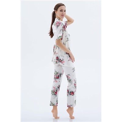 Пижама с халатом МИШЕЛЬ