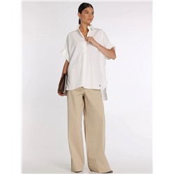 Белоснежная женская рубашка Макс Мар*а