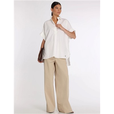 Белоснежная женская рубашка Макс Мар*а