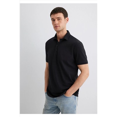 Mavi Siyah Polo Tişört Regular Fit / Normal Kesim 0612011-900