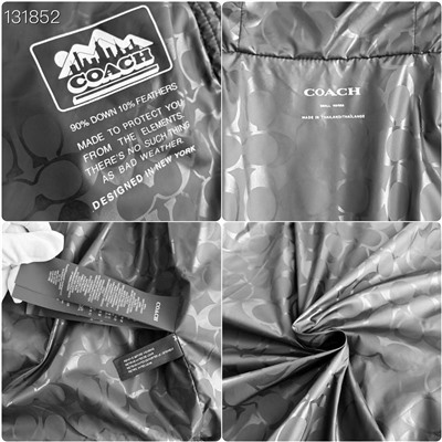 Женская куртка пуховик  Coac*h