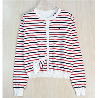 Повседневный полосатый кардиган ТОММИ ХИЛФИГЕ*Р