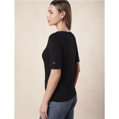 Джемпер  из премиального хлопка с эластаном