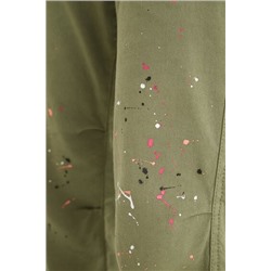 Pantalón comfort fit manchas pintura