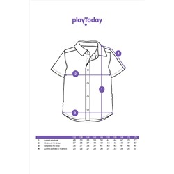 Рубашка PLAYTODAY, 1128307