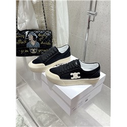 Женские повседневные кеды из парусины на высокой подошве (3 цвета) СЕЛИ*Н