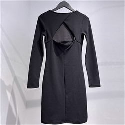 Маленькое черное платье с вырезом на спине H&*M