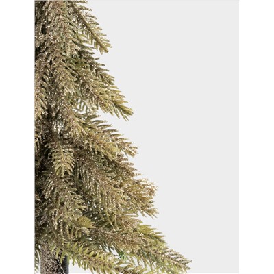 Ель искусственная, 20 см, полиэтилен, шампань, New year