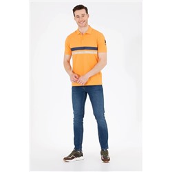 Erkek Turuncu Polo Yaka Tişört