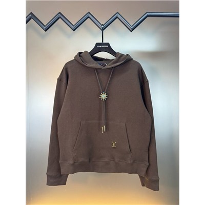 Толстовка худи с брошью Loui*s Vuitto*n  Унисекс модель