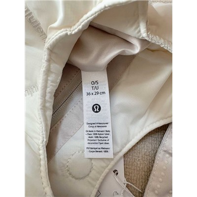 Стеганая сумка с вышивкой бренда   LULULEMO*N