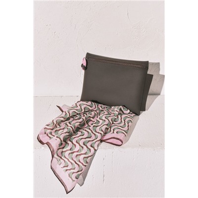 Bolsa bañador- bikini impermeable marrón