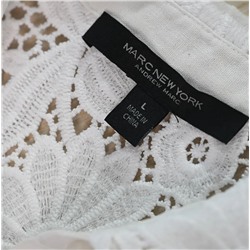 Женская рубашка с кружевом