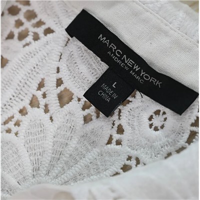 Женская рубашка с кружевом