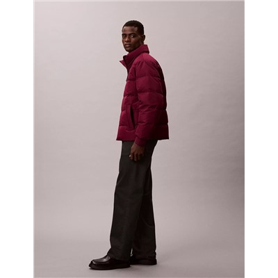 Chenille Monogram Puffer Jacket