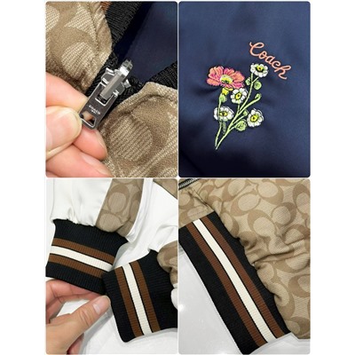 Женский двухсторонний бомбер  КОУ*Ч